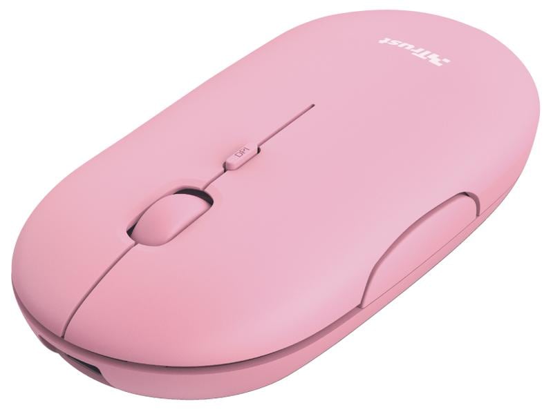 Trust Souris Puck Rechargeable Rose