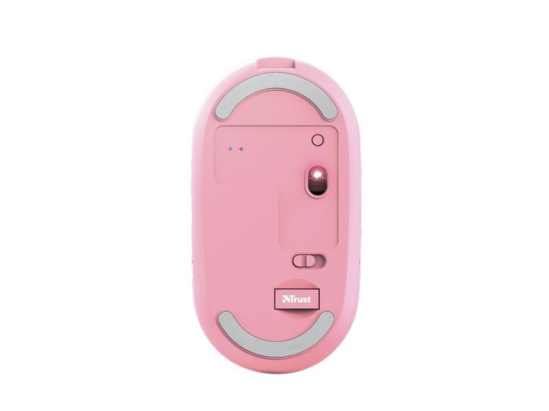 Trust Souris Puck Rechargeable Rose