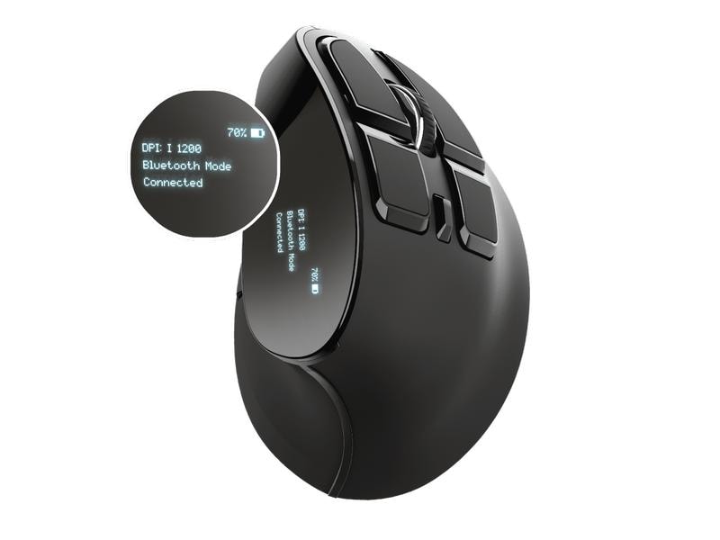 Trust Souris ergonomique Voxx Rechargeable