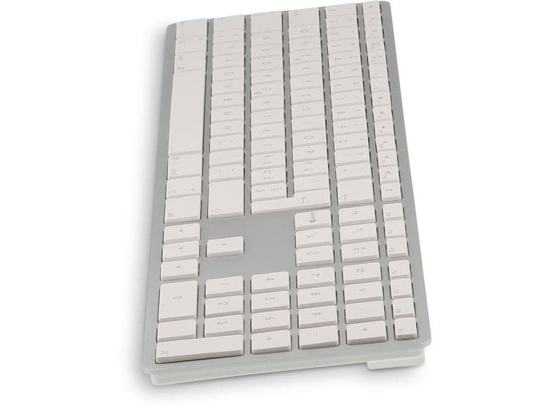 LMP Tastatur WKB-1243 Silber, CH-Layout mit Ziffernblock