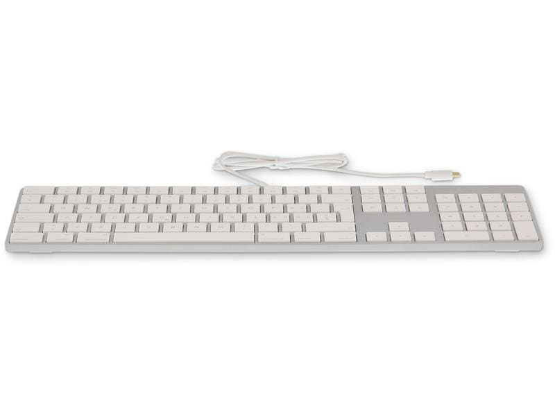 LMP Clavier KB-1843 Argent, disposition CH avec clavier numérique