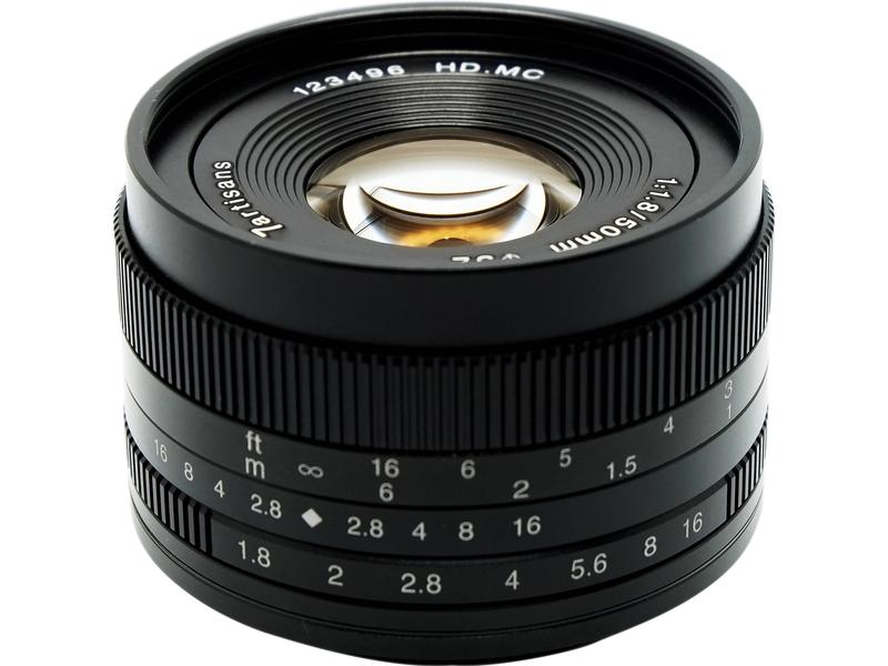 7Artisans Longueur focale fixe 50mm F/1.8 – Sony E-Mount