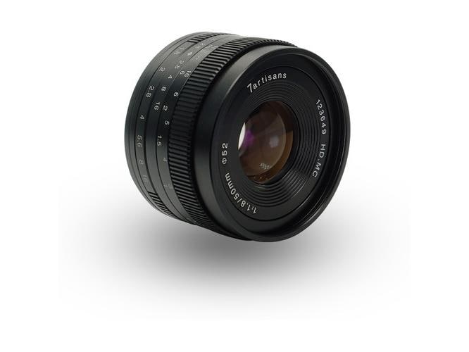 7Artisans Longueur focale fixe 50mm F/1.8 – MFT