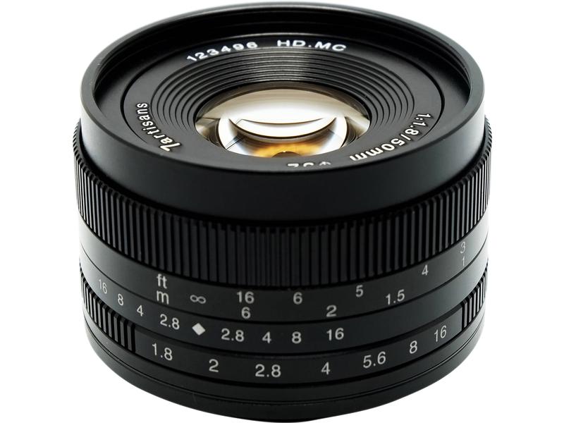 7Artisans Longueur focale fixe 50mm F/1.8 – Fujifilm X-Mount