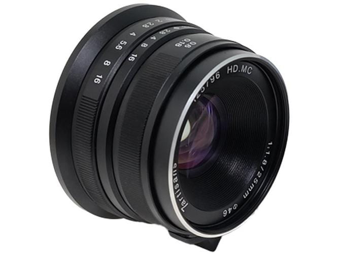 7Artisans Longueur focale fixe 25mm F/1.8 – Fujifilm X-Mount