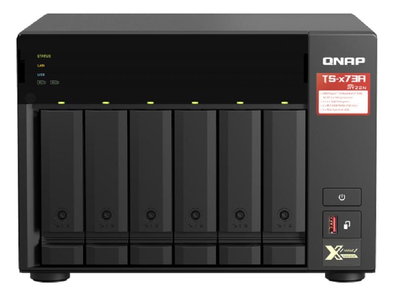 QNAP NAS TS-673A-8G 6-bay