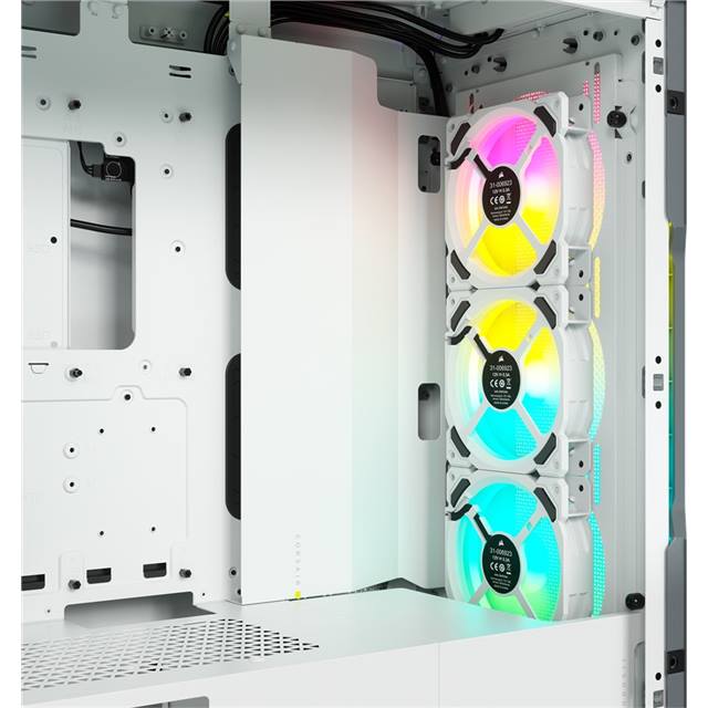 Corsair Boîtier d’ordinateur iCUE 5000T RGB Blanc