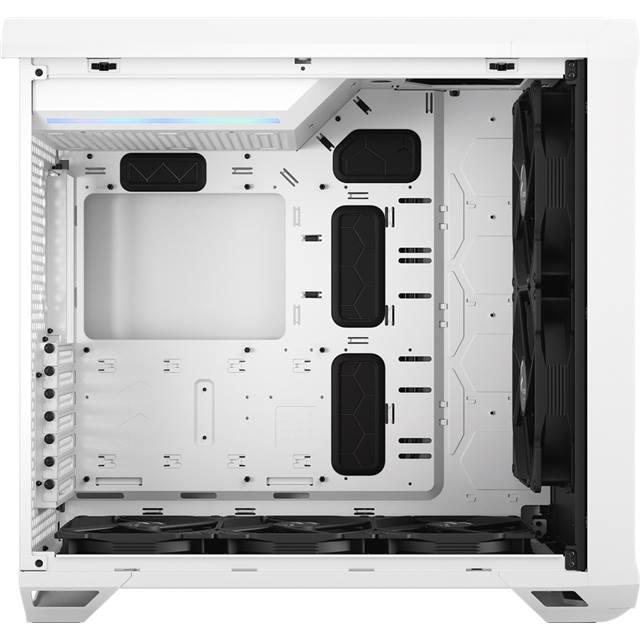 Fractal Design Boîtier d’ordinateur Torrent TG Clear Blanc