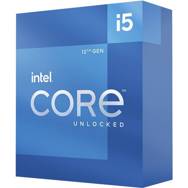 Intel Core i5-12600K (10 cœurs, 3,70 GHz, 16 Mo, en boîte)