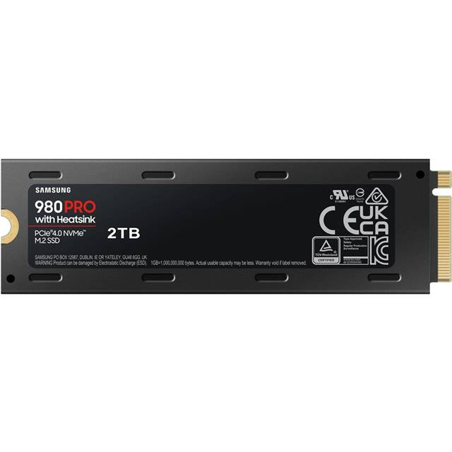 Samsung 980 Pro Heatsink NVMe M.2 Gen4 - 2TB