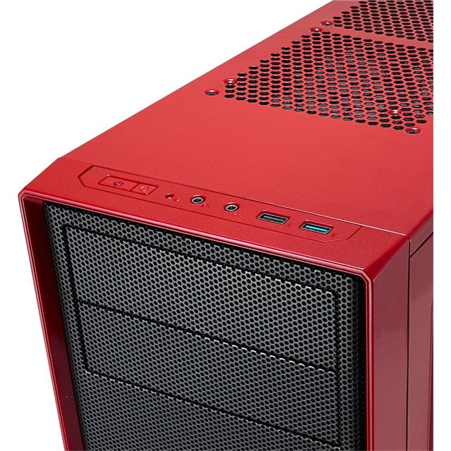 Fractal Design Boîtier d’ordinateur Focus G Rouge