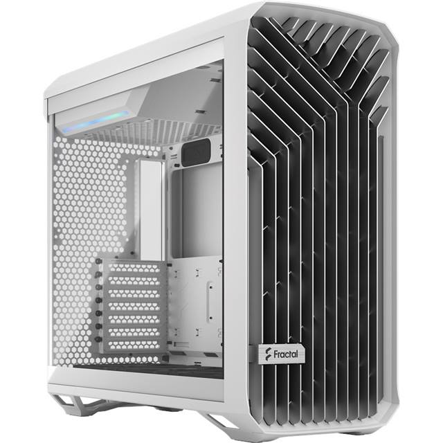 Fractal Design Boîtier d’ordinateur Torrent TG Clear Blanc