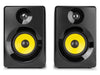 Vonyx Moniteurs de studio SMN50B Paire Noir