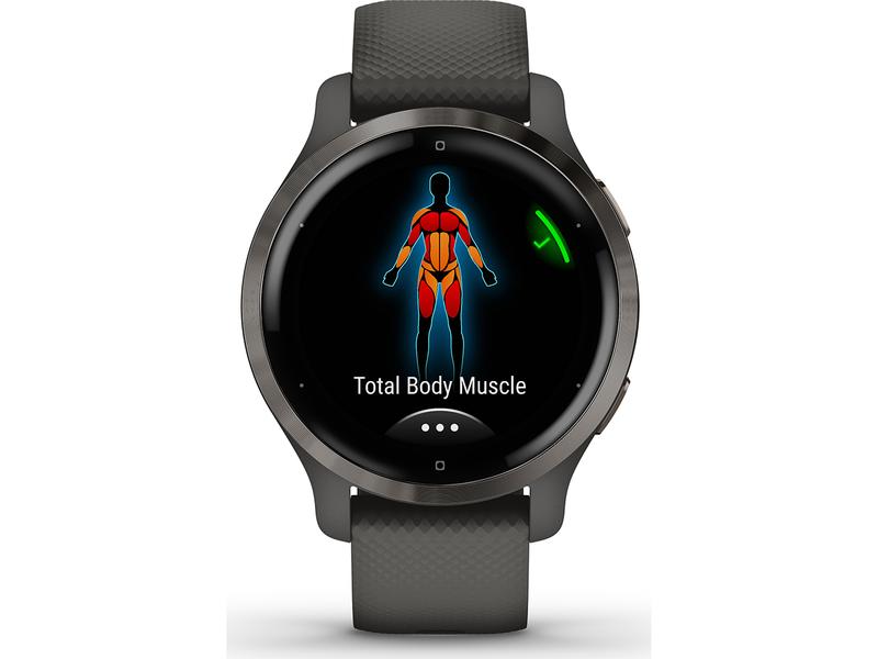 GARMIN Sportuhr Venu 2S Grau/Dunkelgrau