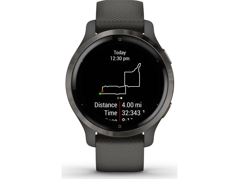 GARMIN Montre de sport Venu 2S Gris/Anthracite