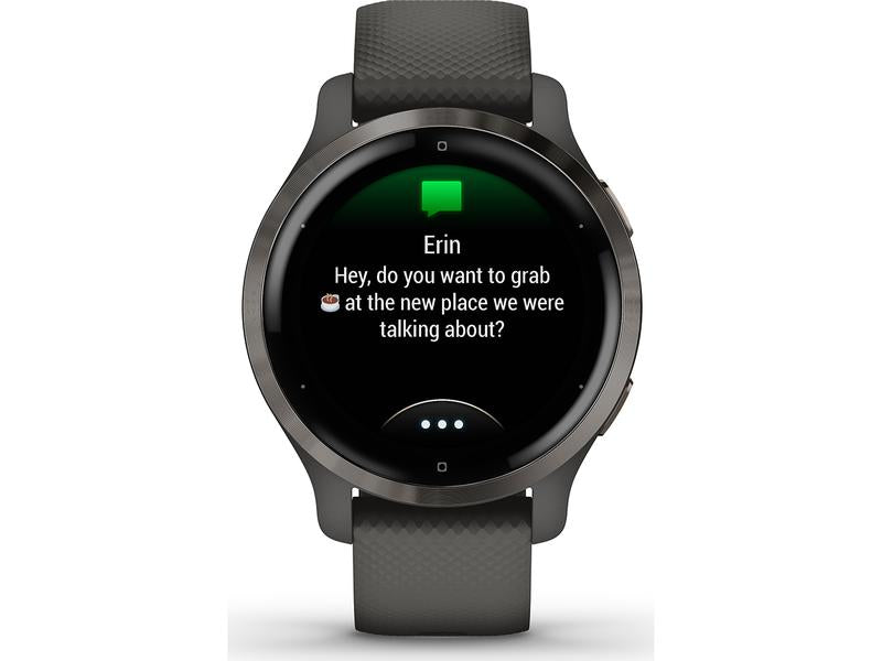 GARMIN Sportuhr Venu 2S Grau/Dunkelgrau