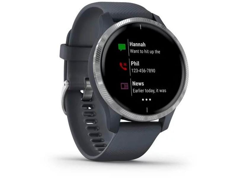 GARMIN Sportuhr Venu 2 Blaugrau/Silber