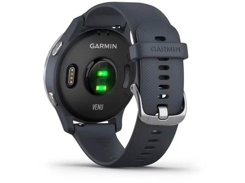 GARMIN Montre de sport Venu 2 Bleu gris/Argent