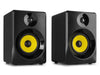 Vonyx Moniteurs de studio SMN50B Paire Noir