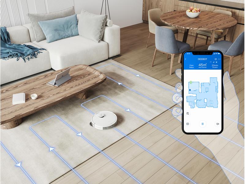 Ecovacs Saug- und Wischroboter Deebot N8 Pro Weiss