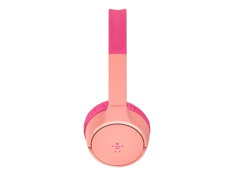 Belkin Wireless On-Ear-Kopfhörer SoundForm Mini Pink