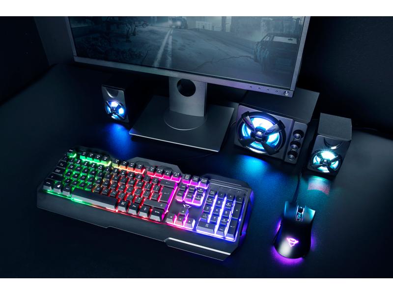 Trust Clavier de gaming GXT 856 Torac QWERTZ (CH) Layout