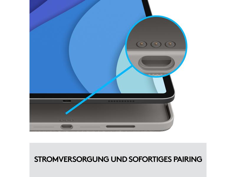 Logitech Tablet Tastatur Cover Combo Touch iPad Pro 12.9