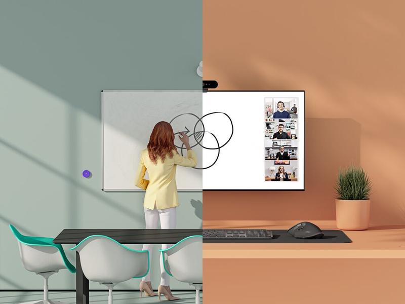 Logitech Scribe Whiteboard Kamera 1080P