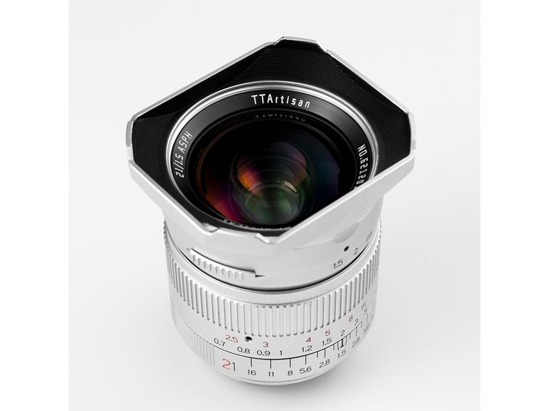 TTArtisan Longueur focale fixe 21mm F/1.5 – Leica M