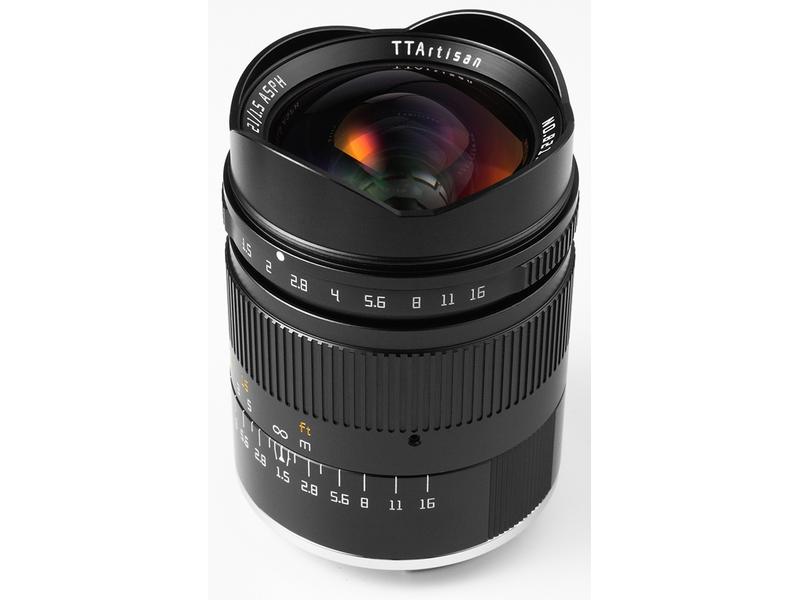 TTArtisan Longueur focale fixe 21mm F/1.5 – Sony E-Mount