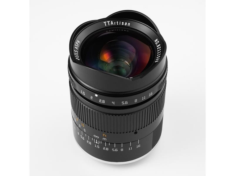 TTArtisan Longueur focale fixe 21mm F/1.5 – Sony E-Mount