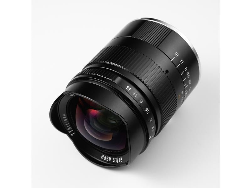 TTArtisan Festbrennweite 21mm F/1.5 – Sony E-Mount