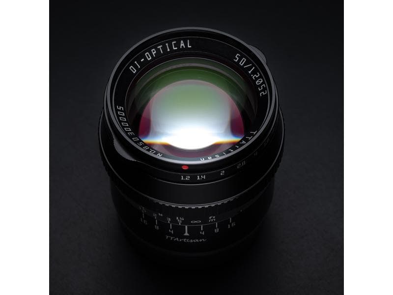 TTArtisan Longueur focale fixe APS-C 50mm F/1.2 – L-Mount