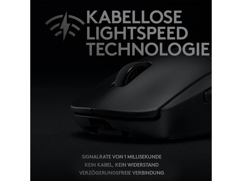 Logitech Souris de gaming G Pro Wireless Lightspeed vitesse de la lumière