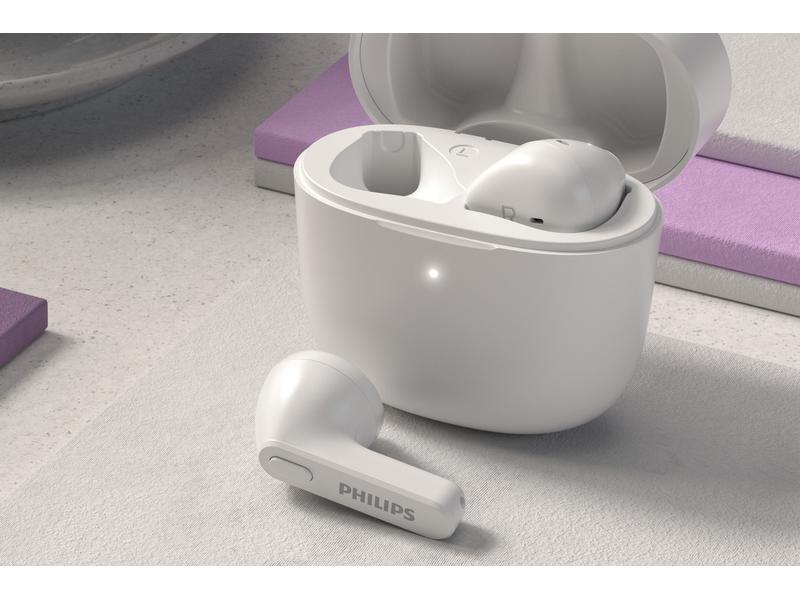 Philips True Wireless In-Ear-Kopfhörer TAT2236WT/00 Weiss