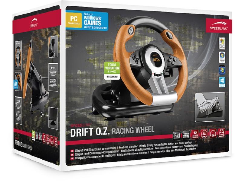 Speedlink Volant DRIFT O.Z. Noir
