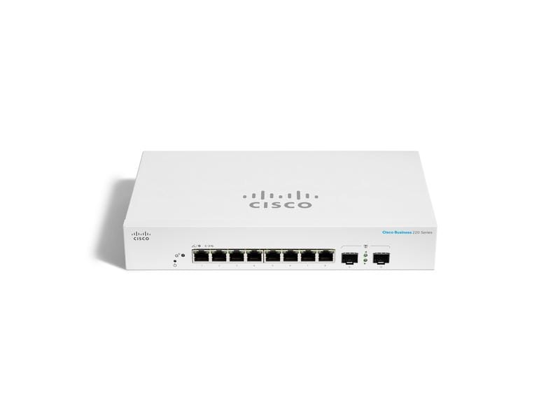 Cisco Switch CBS220-8T-E-2G 10 Port