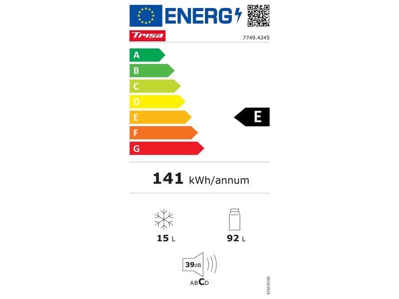 Trisa Frescolino Classic 107 - schwarz