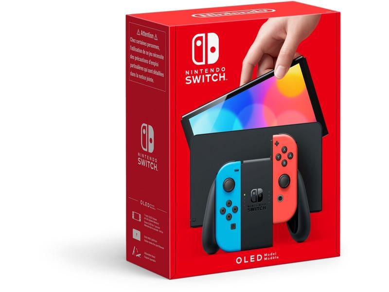 Nintendo Switch OLED-Modell Rot / Blau