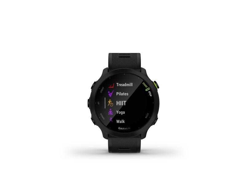 GARMIN Sportuhr Forerunner 55 Schwarz/Schwarz