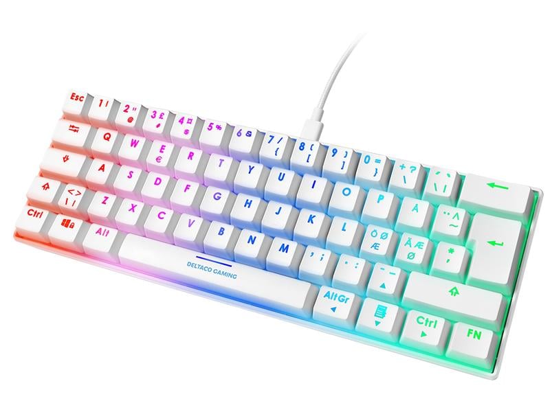 DELTACO Clavier de gaming GAM-075-W