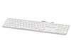 LMP Clavier KB-1243 Blanc, disposition DE avec clavier numérique