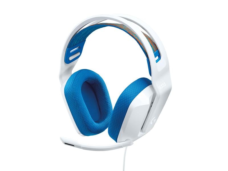 Logitech Écouteurs G335 Gaming Blanc