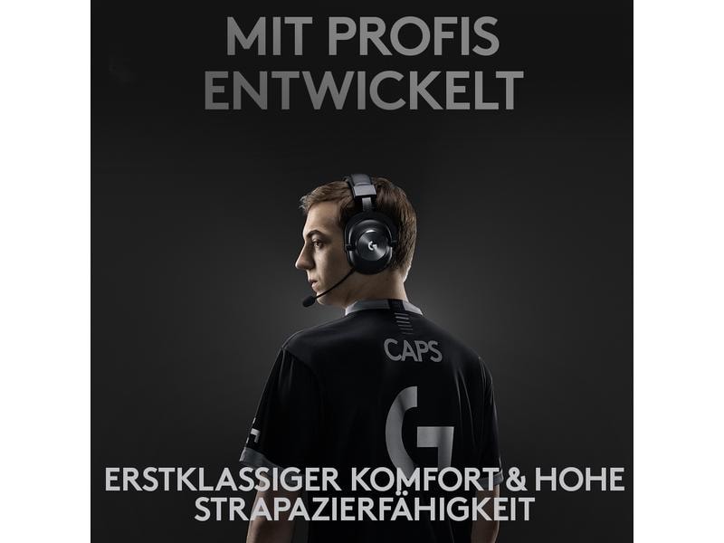 Logitech Écouteurs G Pro X Wireless Lightspeed Gaming Noir