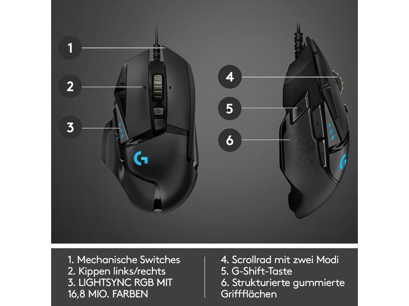 Logitech Souris de gaming G502 HERO