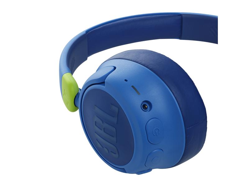 JBL Casques supra-auriculaires Wireless JR460NC Bleu