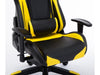 LC-Power Chaise de gaming LC-GC-600BY Jaune/Noir