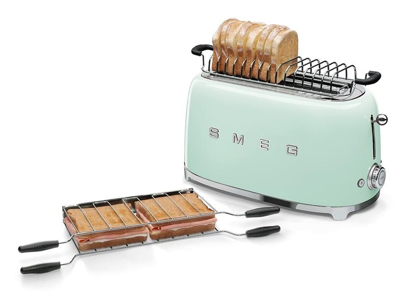 SMEG Grille-pain 50's Style TSF02PGEU Vert