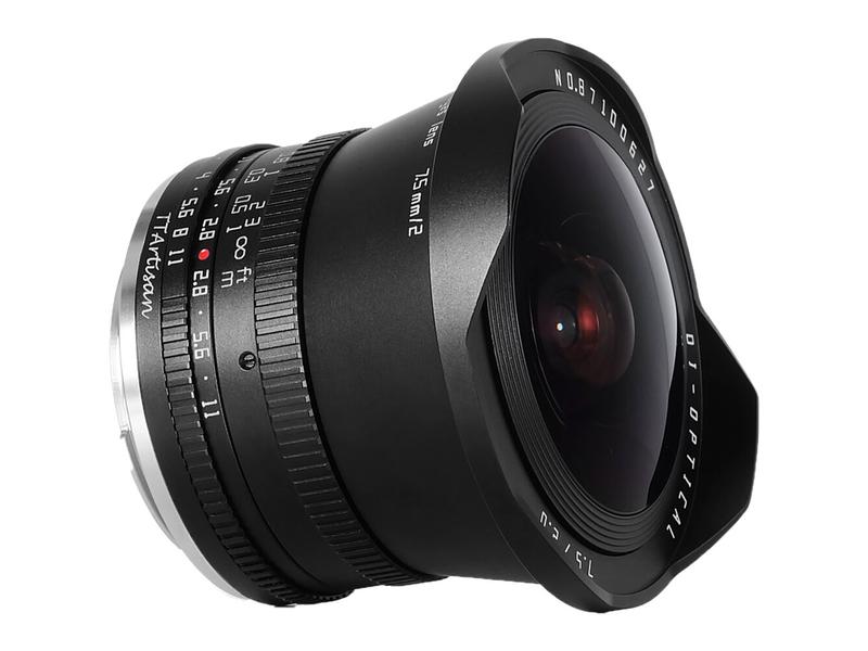 TTArtisan Longueur focale fixe 7.5mm F/2 Fisheye – MFT