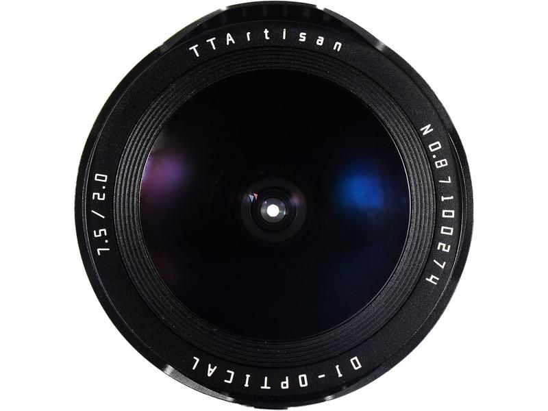 TTArtisan Longueur focale fixe 7.5mm F/2 Fisheye – MFT